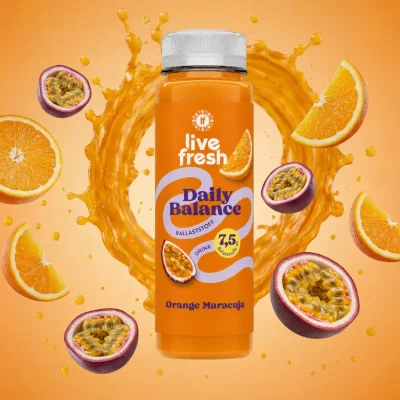 Daily Balance Ballaststoffdrink – Orange Maracuja