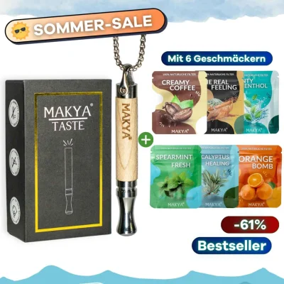 Makya Taste Sommer Set - Natürliche Rauchentwöhnung